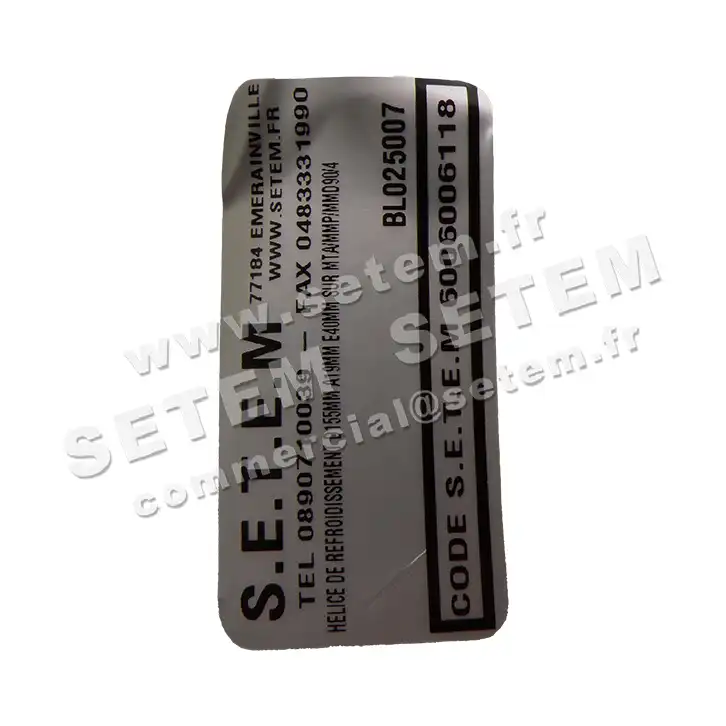 HELICE DE REFROIDISSEMENT D155MM A19MM E40MM SUR MTA/MMP/MMD90/4 6