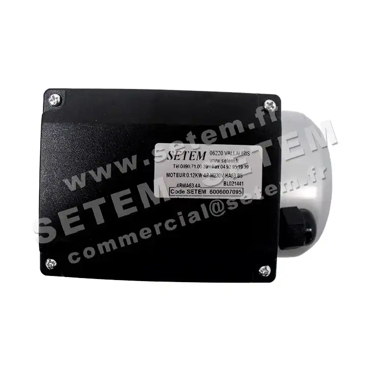 6006007095-MOTEUR ALMO 0.12KW 4P M230V HA63 B5 4RMA63.4A 6