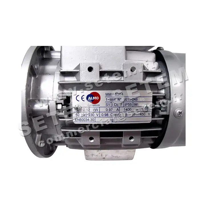 6006007095-MOTEUR ALMO 0.12KW 4P M230V HA63 B5 4RMA63.4A 7