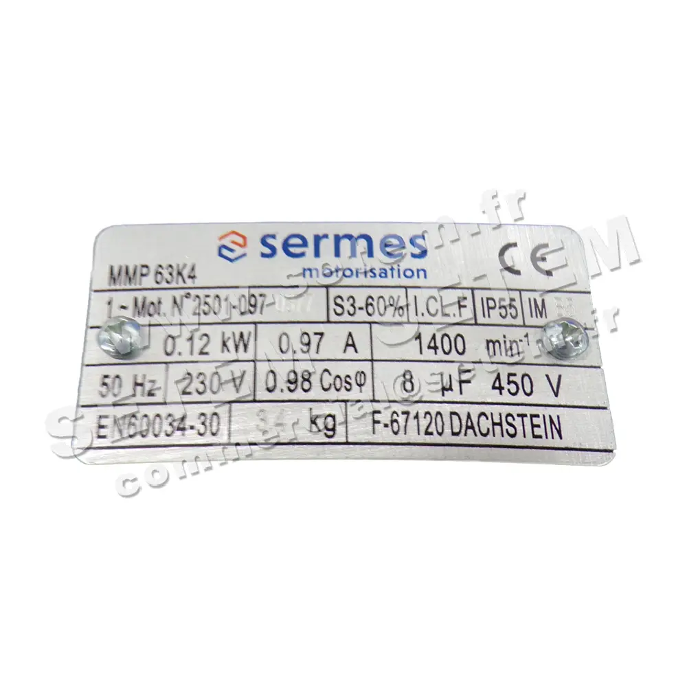 6006007100-MOTEUR ALMO 0.12KW 4P M230V HA63 B5 MMP63K4 2
