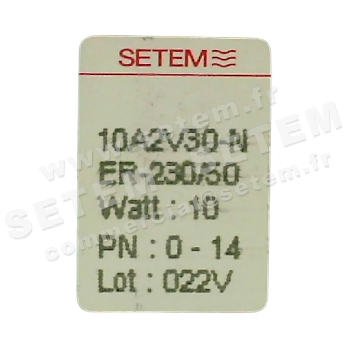 6032000010-ELECTROVANNE SETEMVANNE 10A2V30NER 2
