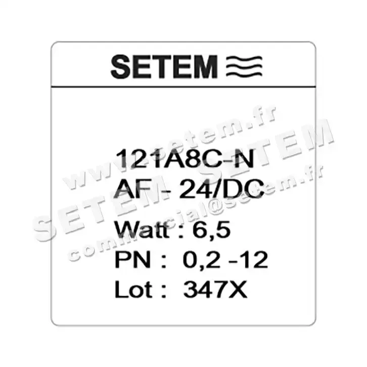 6032000105-ELECTROVANNE SETEMVANNE 121A8CNAF 5