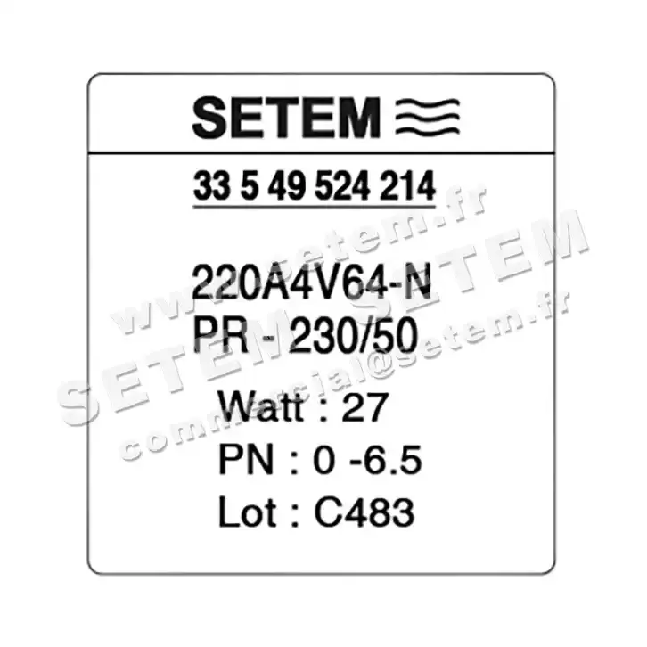 6032000128-ELECTROVANNE SETEMVANNE 220A4V64NPR 4