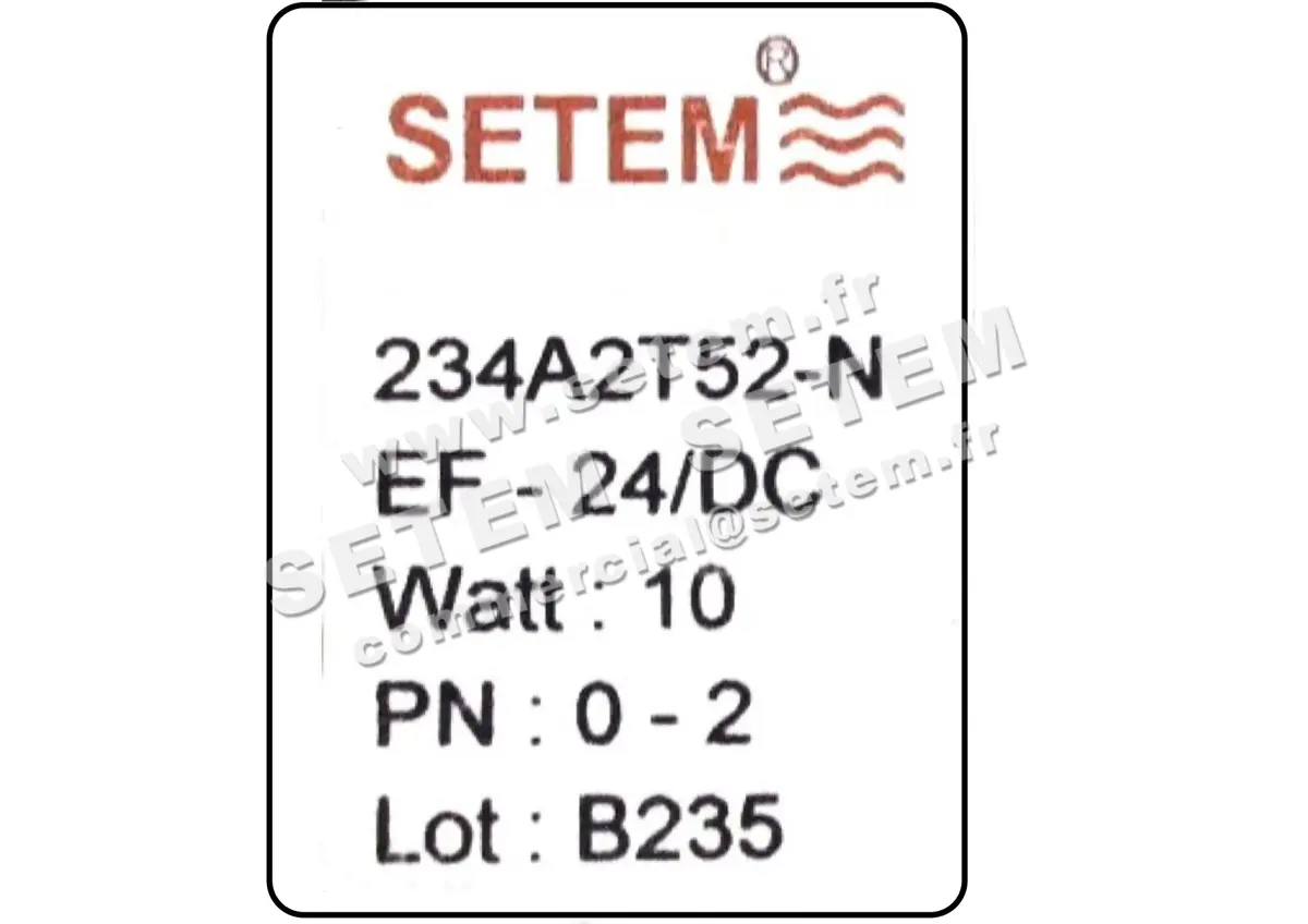 6032000132-ELECTROVANNE SETEMVANNE 234A2T52NEF 2