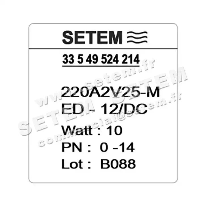 6032000143-ELECTROVANNE SETEMVANNE 220A2V25MED 4