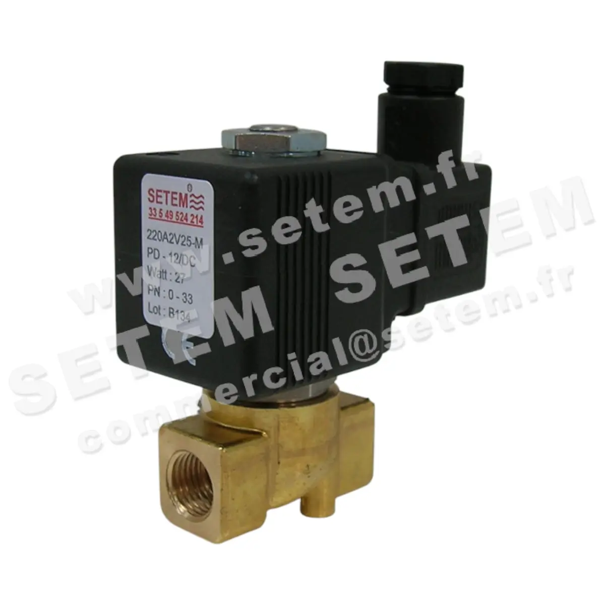 6032000214-ELECTROVANNE SETEMVANNE 220A2V25MPD 2