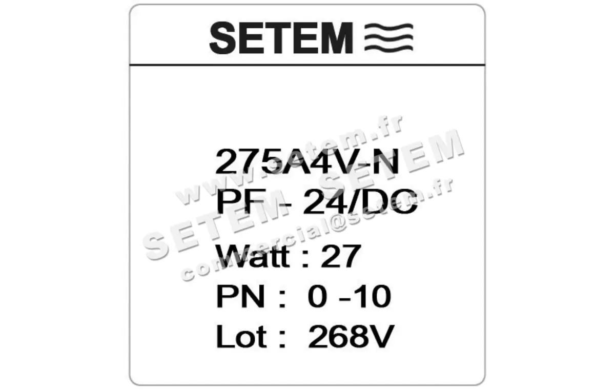 6032000250-ELECTROVANNE SETEMVANNE 275A4VNPF 4