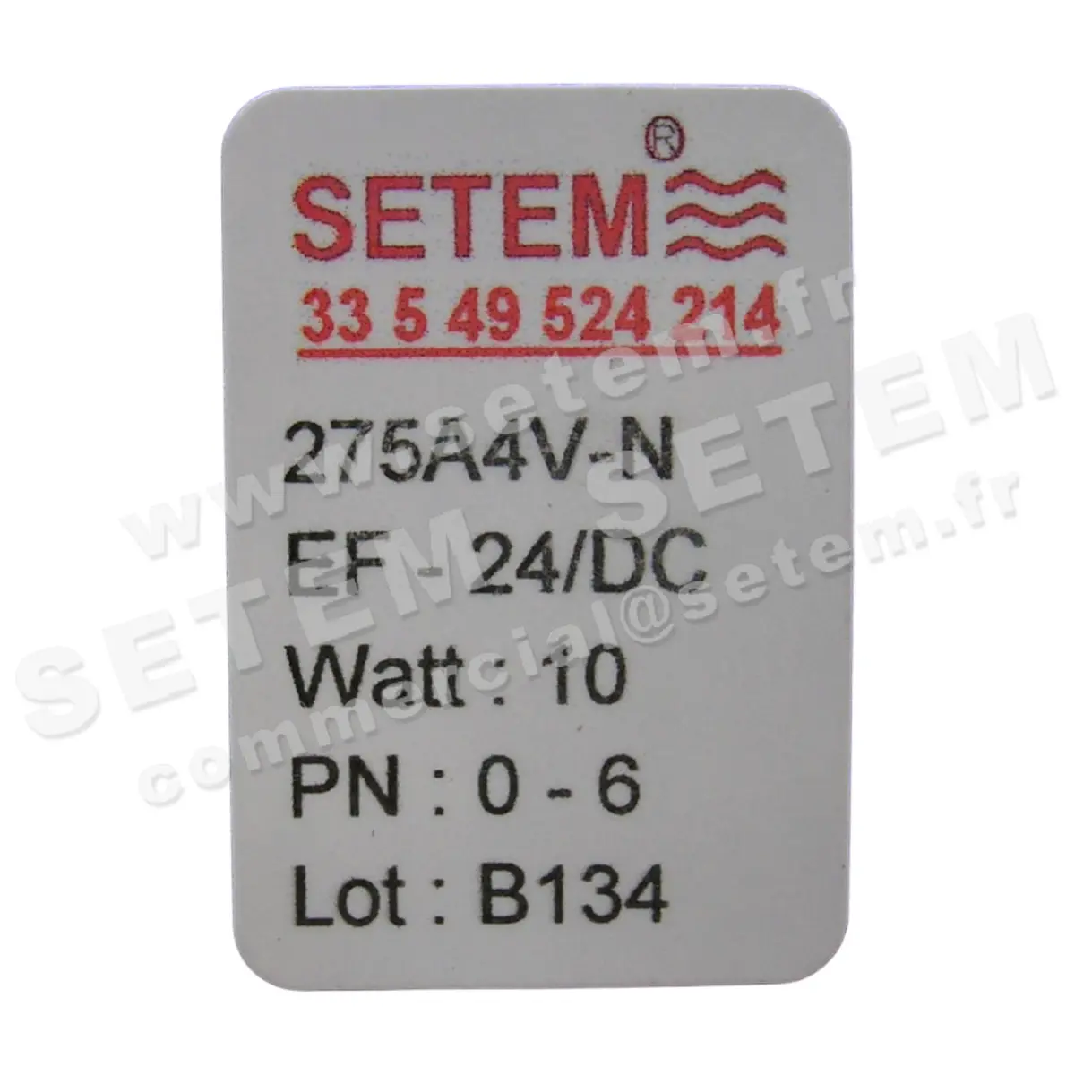 6032000284-ELECTROVANNE SETEMVANNE 275A4VNEF