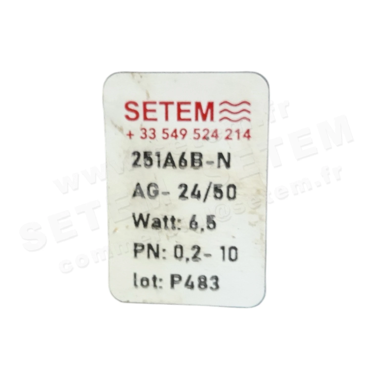 6032000663-ELECTROVANNE SETEM 251A6BNAG