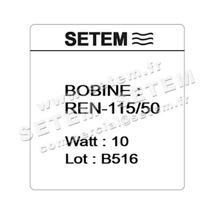 6032000812-BOBINE SETEMVANNE REN115/50 3