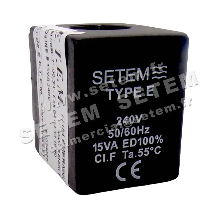 6032000827-BOBINE SETEM E 15VA 240VAC 2