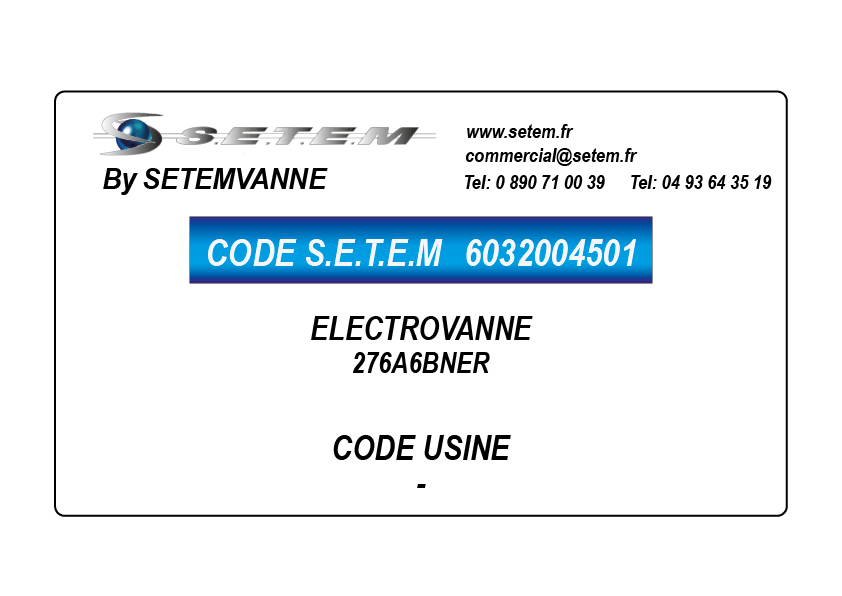 ELECTROVANNE 276A6BNER 3