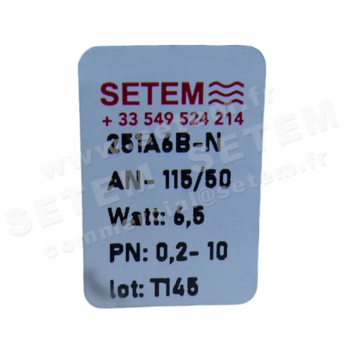6032005124-ELECTROVANNE SETEMVANNE 251A6BNAN