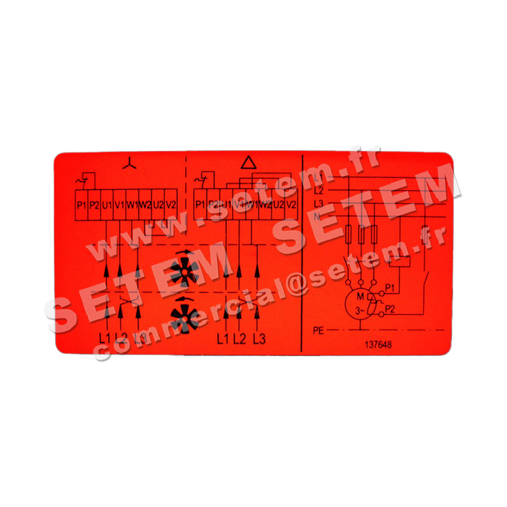 6111000004-MOTEUR SUDELECTRI MDA.T2065.NSV.N DA.T.265.6/6.V *255822* 3