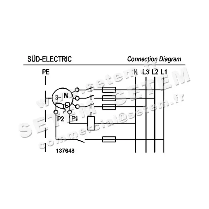 6111000004-MOTEUR SUDELECTRI MDA.T2065.NSV.N DA.T.265.6/6.V *255822* 3