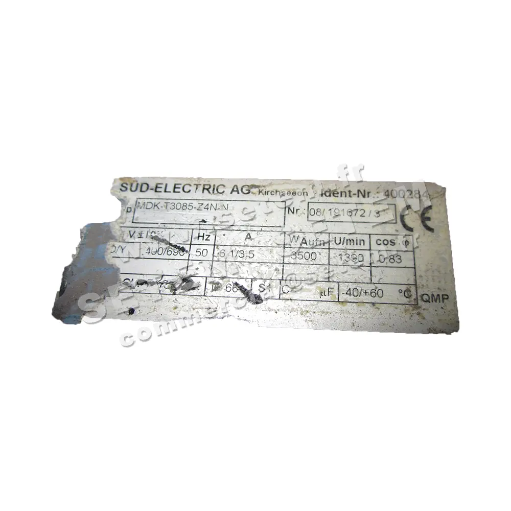 6111002341-MOTEUR SUDELECTRI MDK-T3085-Z4N-N *400284*