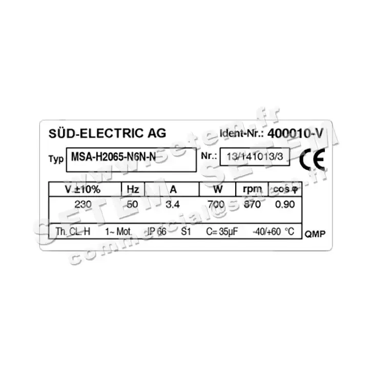 6111004010-MOTEUR SUDELECTRI MSA.H2065.N6N.N *400010.V* 2