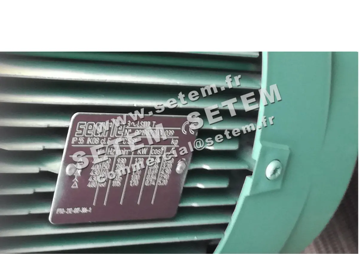 6125101000-MOTEUR SEARLE 1.70KW 6P T400V HA100 B3 LS100T