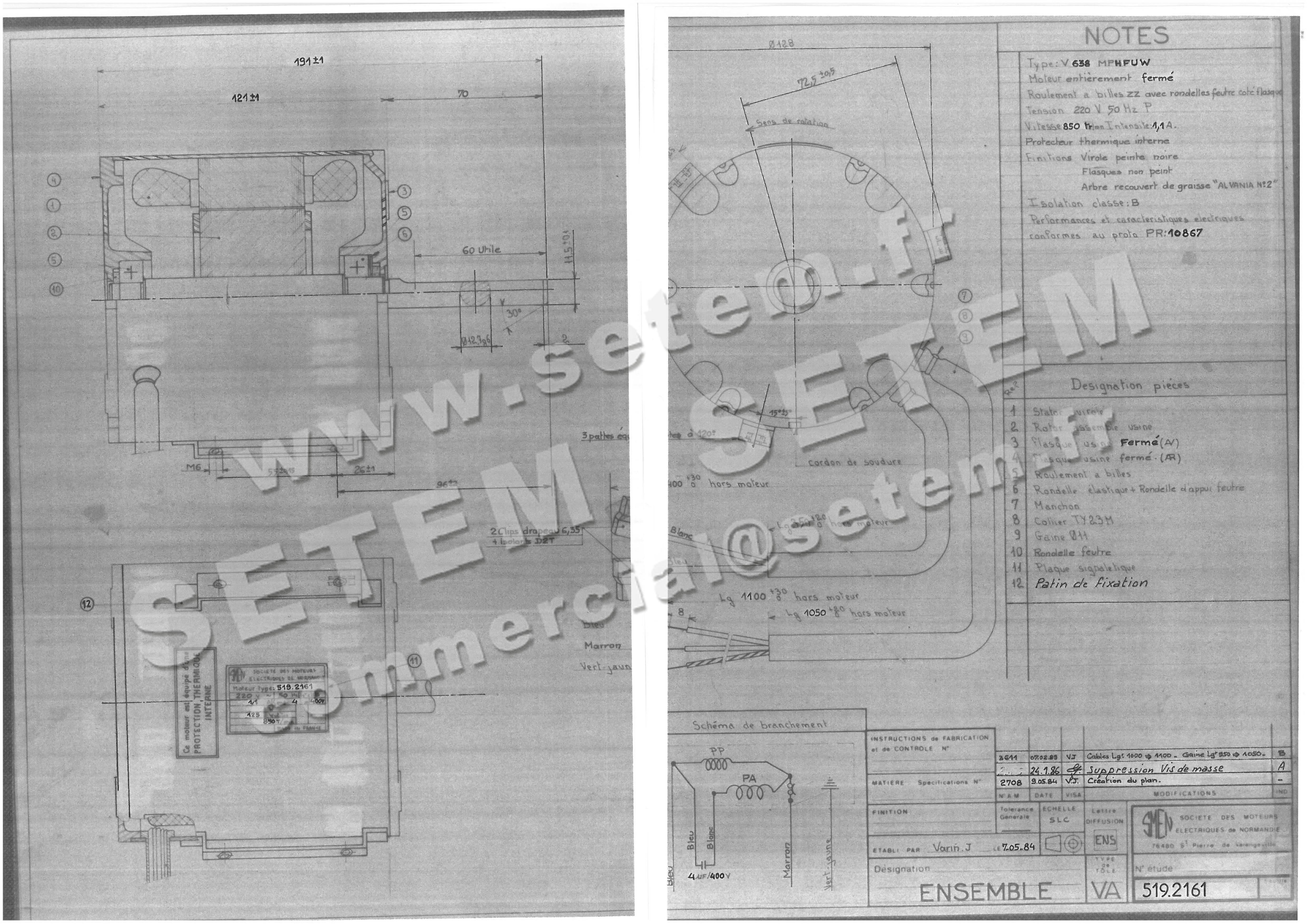 6129002161-MOTEUR SMEN *5192161*