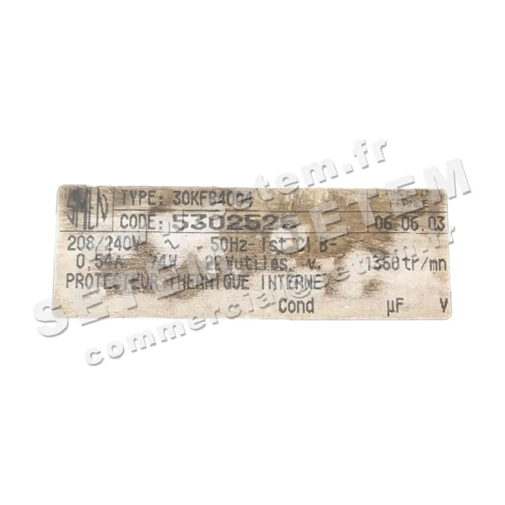 6129002526-MOTEUR SMEN 30KFB4004 *5302526*