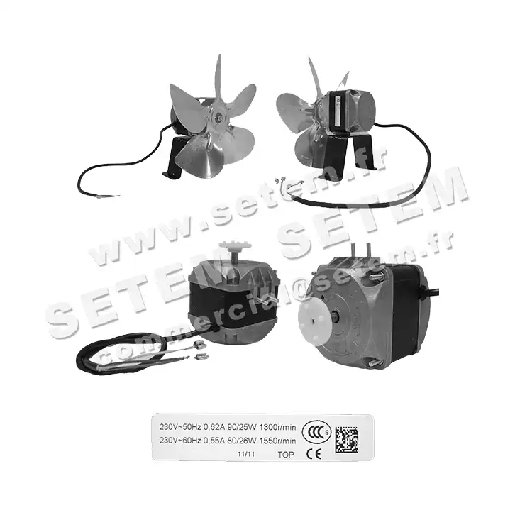 6129008020-VENTILATEUR SMEN 30KFB4004 8668734 "550123" *5302471* HELICE D300MM" 6