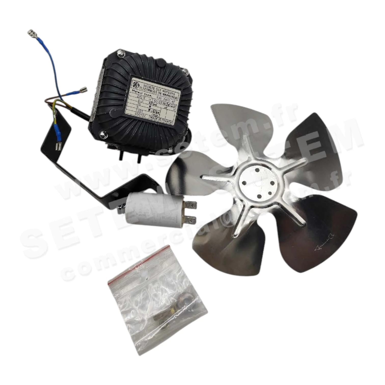 VENTILATEUR "550122" *53024704F* HELICE D170MM