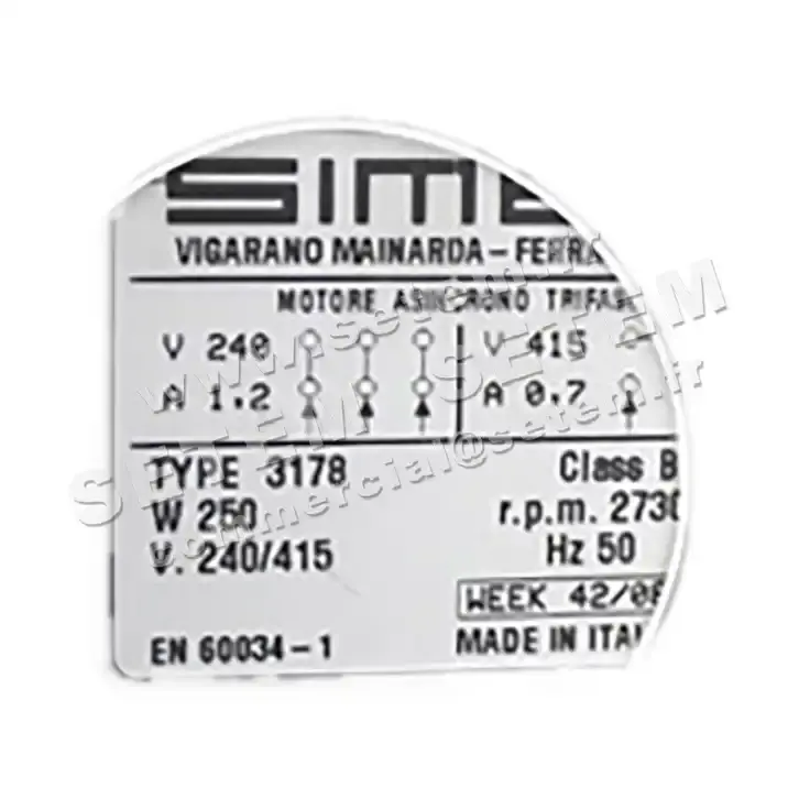 6132001020-MOTEUR SIMEL 3178 2