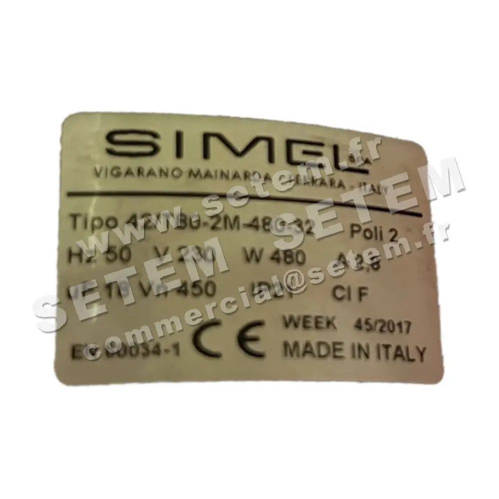 6132001075-MOTEUR SIMEL 41/T80.2M.480.32