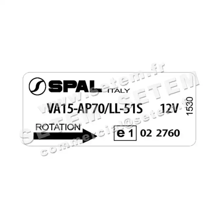 6169000022-VENTILATEUR SPAL VA15.AP70/LL.51S 3