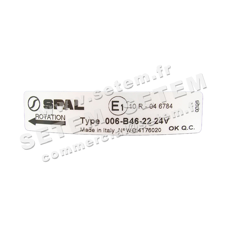 6169000053-VENTILATEUR SPAL 006.B46.22 2