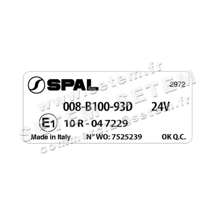 6169000093-VENTILATEUR SPAL 008.B100.93D 2