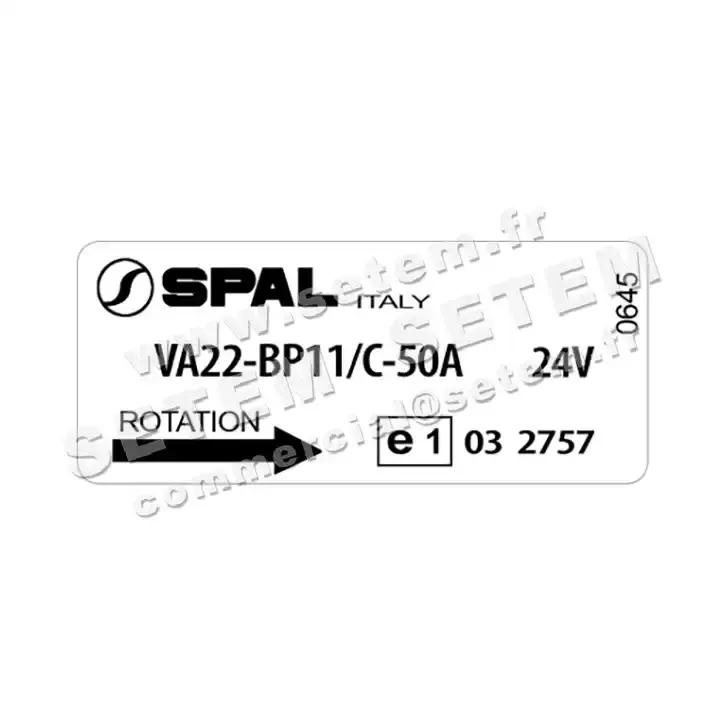 6169000512-VENTILATEUR SPAL VA22.BP11/C.50A 4