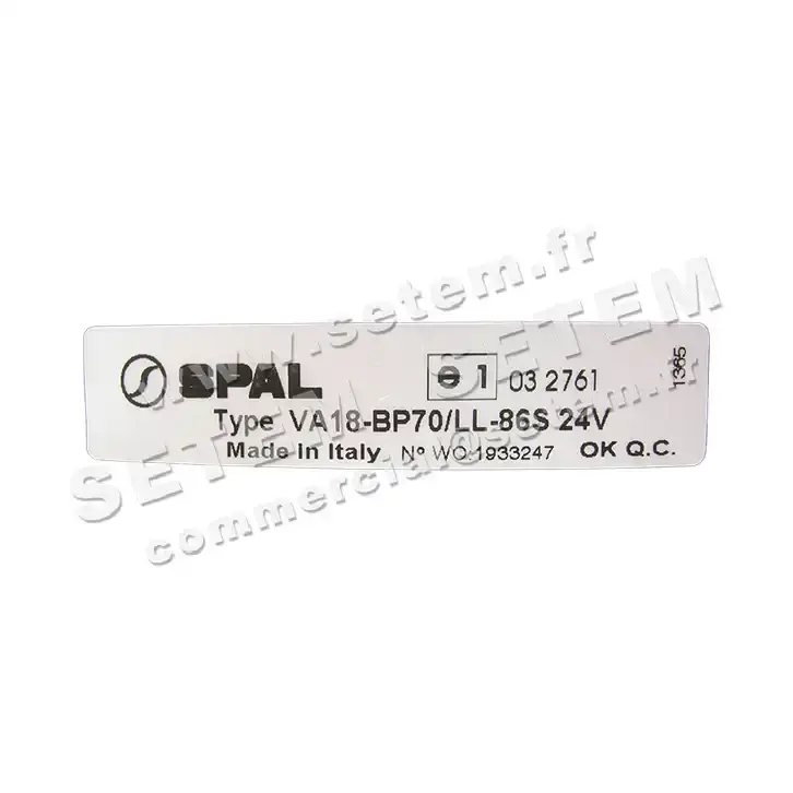 6169001205-VENTILATEUR SPAL VA18.BP70/LL.86S 4