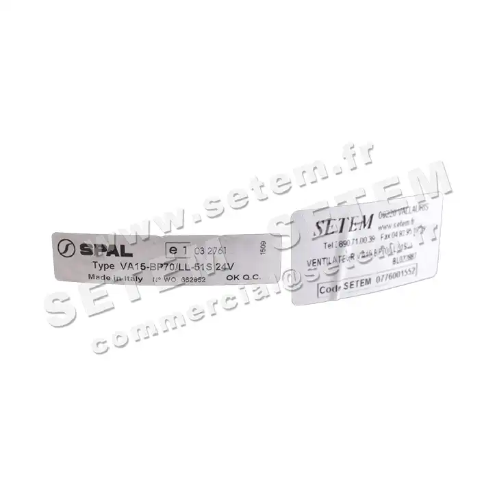 6169001552-VENTILATEUR SPAL VA15.BP70/LL.51S 2