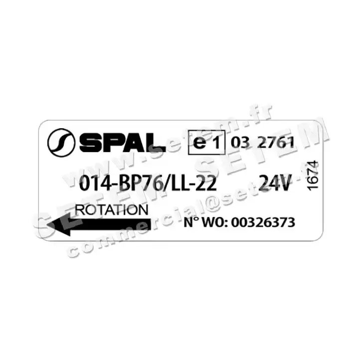 6169001610-GMV SPAL 014.BP76/LL.22 *E1032761* 3