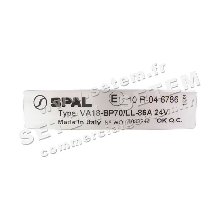 6169001818-VENTILATEUR SPAL VA18.BP70/LL.86A 4