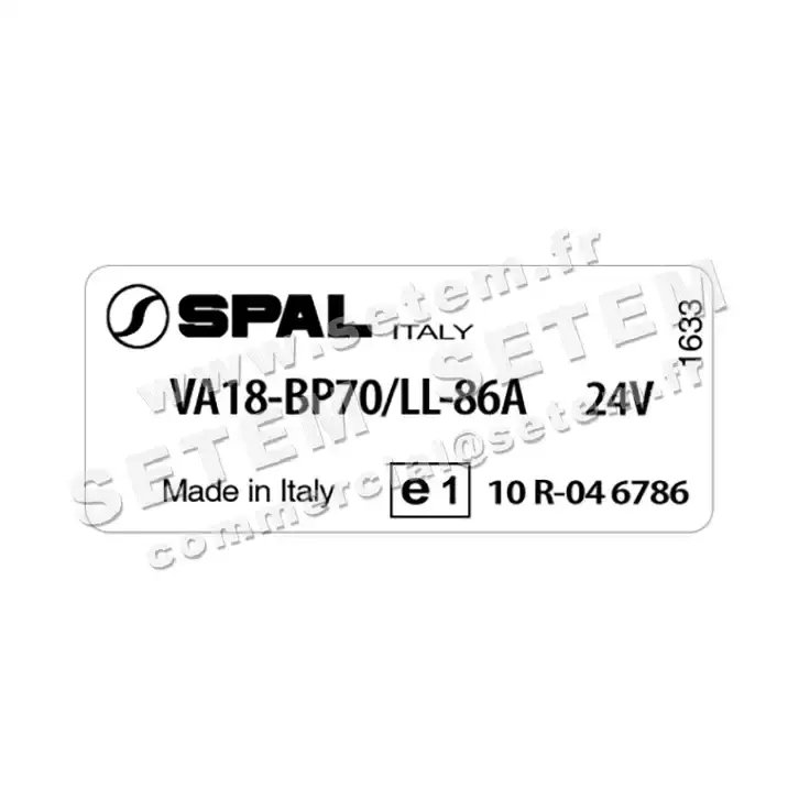 6169001818-VENTILATEUR SPAL VA18.BP70/LL.86A 4