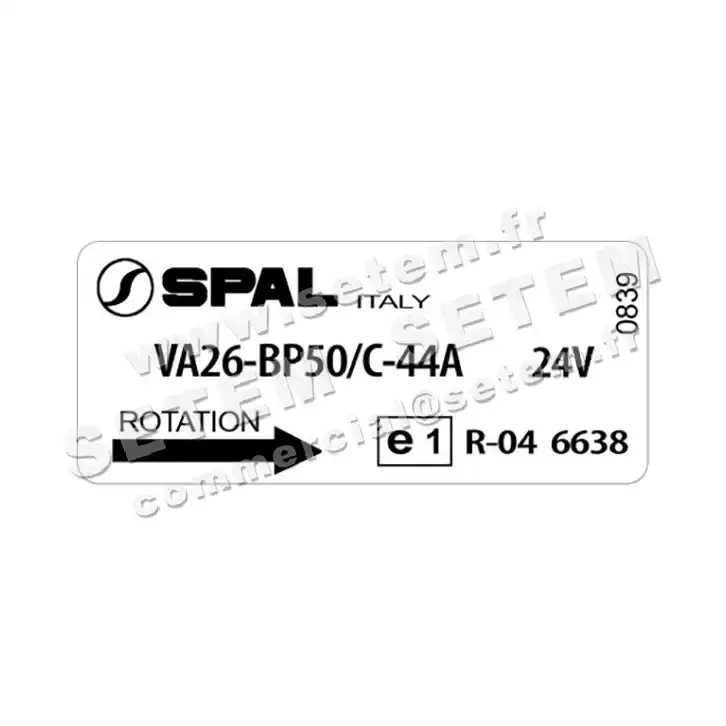6169002012-VENTILATEUR SPAL VA26.BP50/C.44A 4