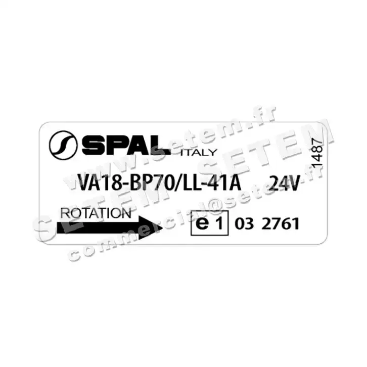 6169005055-VENTILATEUR SPAL VA18.BP70/LL.41A 4