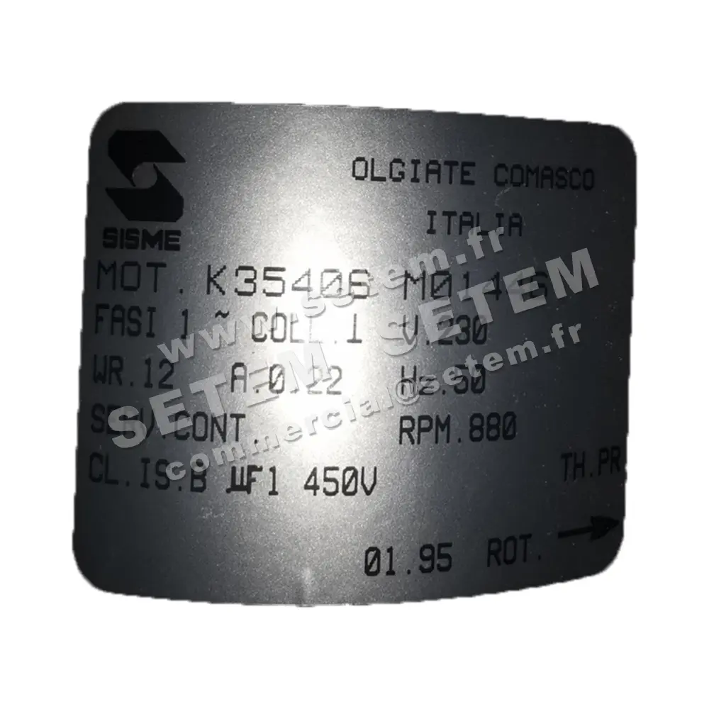 6185000030-MOTEUR SISME K35406M01446 2