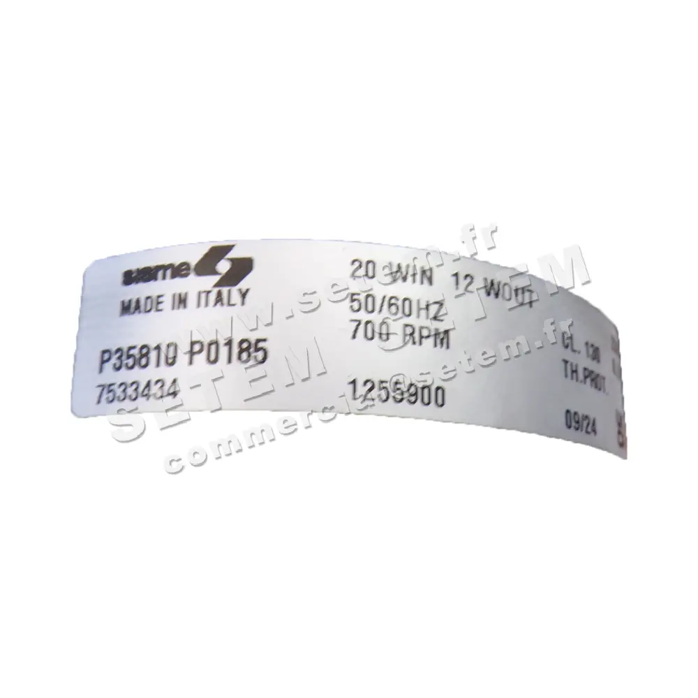 6185000074-MOTEUR SISME P35810P0185 "7533434" 2