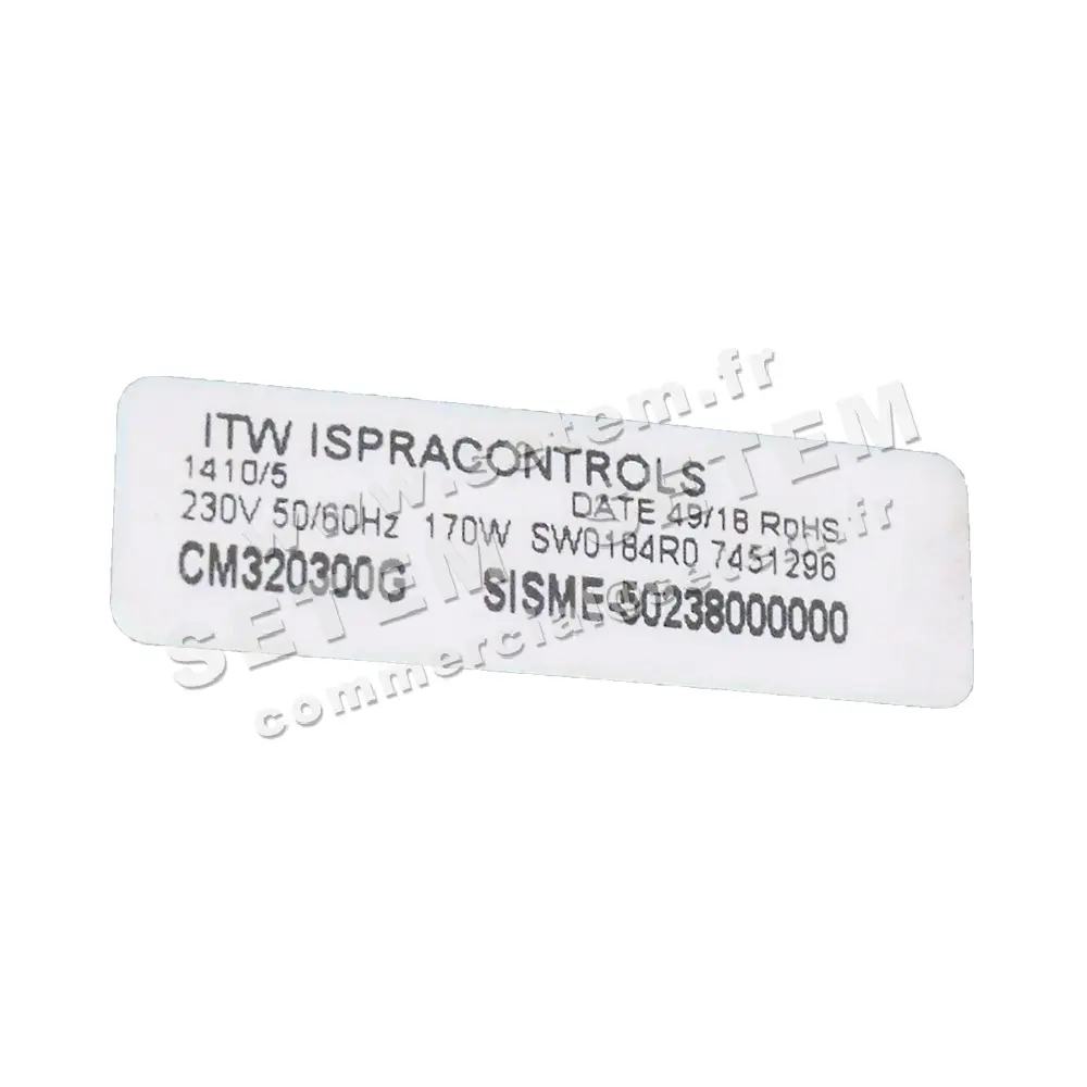 6185000133-MOTEUR SISME P35810P0133 "7459815" 5