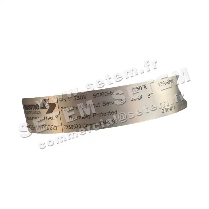 6185001095-MOTEUR SISME P35810P0095 "7369630"