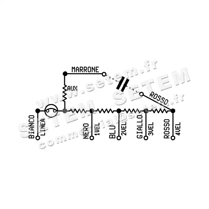 6185001304-MOTEUR SISME K35406MO1304 "0352041H35" 3