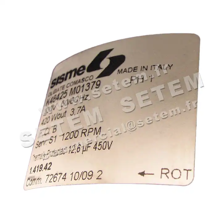 6185001379-MOTEUR SISME K48425MO1379 "141942"