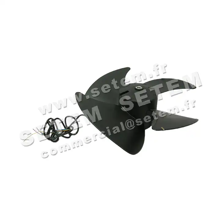 6185001914-MOTEUR SISME K48614MO1914 "7015416" AVEC HELICE D450MM HELICE-GRILLE