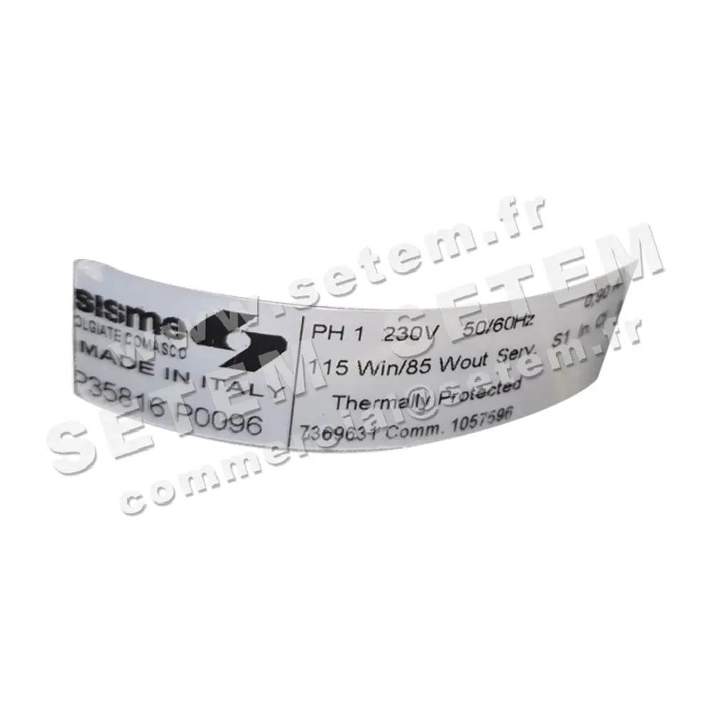 6185001936-MOTEUR SISME P35816P0096 *7369631*