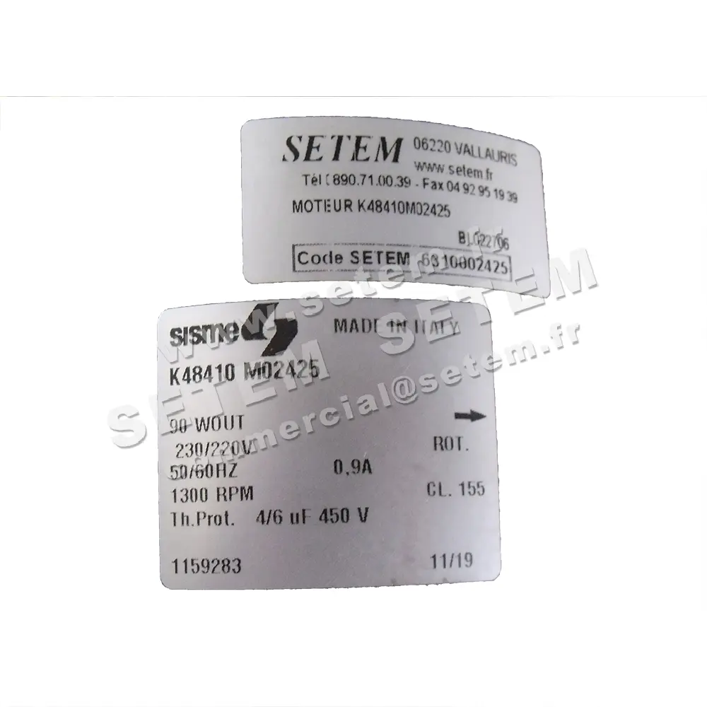 6185002425-MOTEUR SISME K48410M02425 7