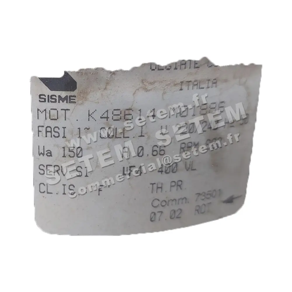 6185002747-MOTEUR SISME K48614M01886