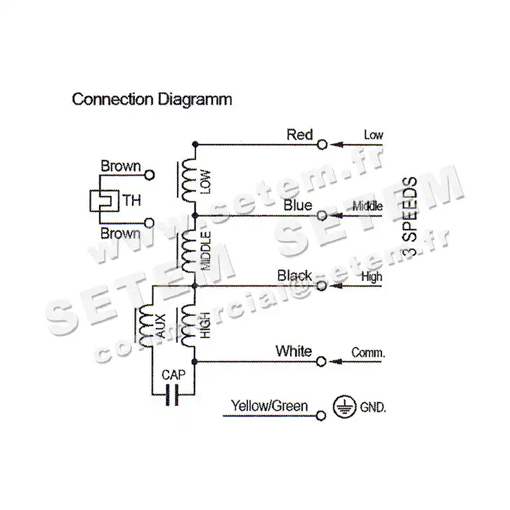 6185002828-MOTEUR SISME E0A1703MO1457 "1419F0" 3